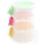 storage jar Grain container Food container Storage Box，Milk powder three-layer packaging large capacity sealing grid