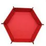 JUSTDOLIFE Dice Tray Creative Foldable Desktop Storage Organizer Valet Organizer Valet Tray