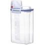 Yeldou Rice Storage Container, Rice Storage Bin Airtight Food Container, BPA Free Plastic Rice Container Bin, Cereal Grain Organizer Box with Measuring Cupfor Storing Rice, Flour, Dry Food and More