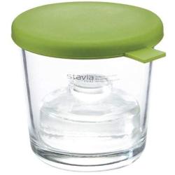 Risu Glass Pickling Pot - Round Green