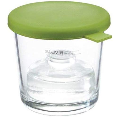 Risu Glass Pickling Pot - Round Green