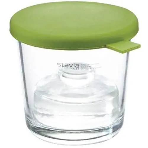 Pot à Tartiner en Verre Risu - Rond Vert Pot à Tartiner en Verre Risu - Rond Vert