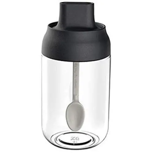ballboU250ml Kitchen Spice Jar Seasonning Condiment Salt Pepper Storage Jar with Spoon Lid ballboU250ml Kitchen Spice Jar Seasonning Condiment Salt Pepper Storage Jar with Spoon Lid