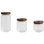Sealed Canister Glass Jar Home Kitchen Coffee Sugar Tea Storage Bottles Jars Kitchen Accessories Glasses Sugar Cans With Lid L