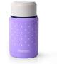 Fissman Lunch Food Jar 500ml 16.9oz, Vacuum Insulated Stainless Steel Lunch Thermos (Purple)