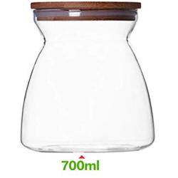 Yl Ly Glass Storage Jars Sealed Cans Milk Powder Dried Fruit Food Storage Bottle Storage Jar 700Ml 1100Ml 700Ml