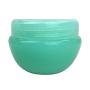 DERCLIVE Plastic Cosmetic Jar Travel Cosmetics Sample Container Cream Eyeshadow Storage Bottle 12Pcs 10ml / 10g-green