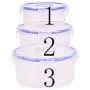 Tree House Food Storage canisters, Plastic Crisper Box Storage jar with lid Versatile Clear cans-B