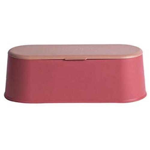 TNKML Creative Ceramic Seasoning Jar Storage Tank Kitchen Seasoning Jar Seasoning Jar Sugar Can Salt Shaker Three-Piece Spice Container Creative Gift-Red