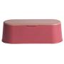TNKML Creative Ceramic Seasoning Jar Storage Tank Kitchen Seasoning Jar Seasoning Jar Sugar Can Salt Shaker Three-Piece Spice Container Creative Gift-Red