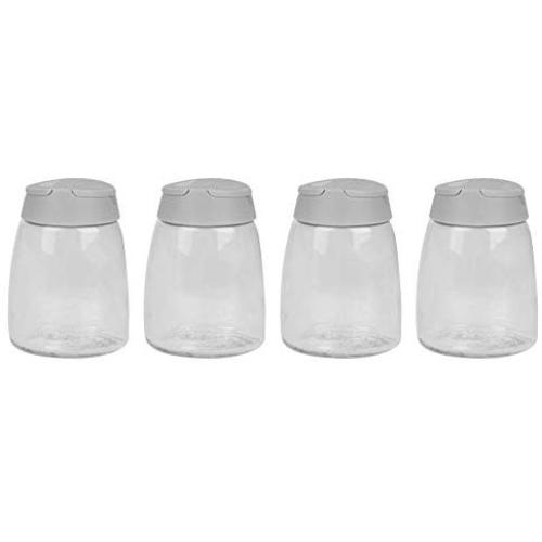 Spice Jar Condiment Jars Seasoning Box Condiment Storage Container Bottle Storage Container Glass Seasoning Bottles Jars 4 Boxes Set Kitchen Tool Accessories