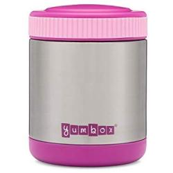 Yumbox Zuppa - Wide Mouth Thermal Food Jar 14 oz. (1.75 cups)- Triple Insulated Stainless Steel Food Container - Stays Hot 6 Hours or Cold for 12 Hours - Leak Proof - in Bijoux Purple