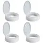 reCAP Mason Gläser Deckel, Regular Verschluss, Natur, 4er Pack – BPA-frei, in den USA hergestellt. Ball Mason Jar Deckel für Zubereitung, Servieren und Aufbewahrung, Spill-Proof, aus sicheren, bruchsicheren Materialien.