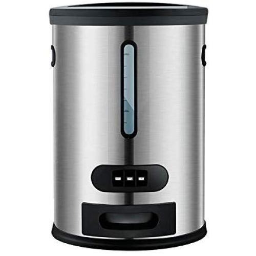 Food Jars & Crocks Storage Meter Barrel Intelligent Automatic Metering Meter Barrel Stainless Steel Sealed Rice Box Household Kitchen Meter Cylinder 10kg Durable