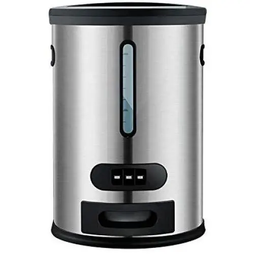 Glasbehälter & Crock Storage Messdose Intelligenter Automatischer Messbehälter Messdose aus Edelstahl, Versiegelte Reisbox für Haushalt und Küche, Robust, 10kg