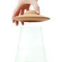 Suck UK SK STOREUFO1 UFO Food Containers with Lids | Cookie Jar | Glass Pantry Storage, One Size,