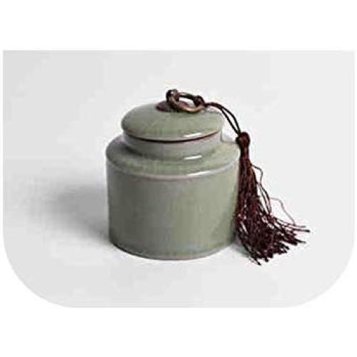 Keramik-Zuckerglas mit Deckel, Keramik-Teespeicher-Boxen für Trockenfrüchte, Gewürze, Kaffee und Pulver Organizer Gläser, Wohnzimmer Dekoration, Geyaomeiziqing