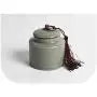 Porcelain Candy Jar With Cover Ceramic Tea Storage Boxes For Dried Fruit Spice Coffee Powder Organizer Jars Home Decoration,Geyaomeiziqing
