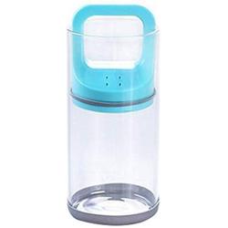 Xigeapg Pull Type Glass Food Storage Bottlevacuum Sealed Can Heat Resistant Miscellaneous Grains Storage Tank Storage Cup Candy Jar