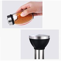 DYFYMX sugar bowl with lid Spice jar, glass jar, jar with lid, spice storage box, glass storage jar oil container for kitchen
