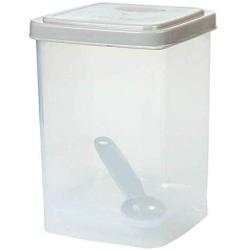 humidifier Kitchen Grain Storage Tank, Transparent Food Storage Box, Stackable Spoon Sealed can