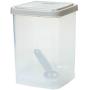 humidifier Kitchen Grain Storage Tank, Transparent Food Storage Box, Stackable Spoon Sealed can
