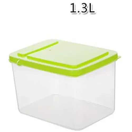Tree House Pp Plastic Storage Box, Large Food Canisters Durable Transparent Jars with lid Pack of 5-G 1.3lx5 Tree House Pp Plastic Storage Box, Large Food Canisters Durable Transparent Jars with lid Pack of 5-G 1.3lx5