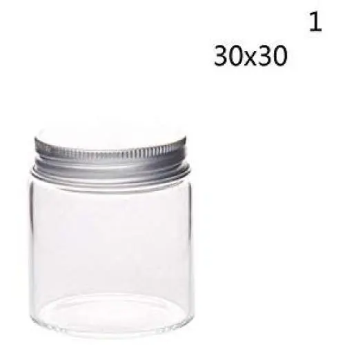 Transparent Small Glass Bottle with Cap Kitchen Glass Canister Snack Sugar Tea Storage Container Jar Bottle Kitchen Accessories,1 Transparent Small Glass Bottle with Cap Kitchen Glass Canister Snack Sugar Tea Storage Container Jar Bottle Kitchen Accessories,1