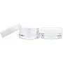 50 Jars Beauticom 3 Grams / 3 ml Professional Quality Round Clear Jars with Lids for Cosmetics, Lotion, Creams, Make Up, Beads, Charms, Rhinestones, Accessories and Much More! (White Lid)