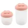 Contenants de Rangement pour Graines, Farine, Sucre, etc. (Petite et Grande Taille, Rose) Contenants de Rangement pour Graines, Farine, Sucre, etc. (Petite et Grande Taille, Rose)