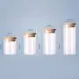 Transparent High Borosilicate Glass Kitchen Storage Bottle Store Food Ingredient Candy Biscuit Storage Jar Organization,65 X 80 Mm Transparent High Borosilicate Glass Kitchen Storage Bottle Store Food Ingredient Candy Biscuit Storage Jar Organization,65 X 80 Mm