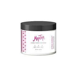 8oz, MopTop Curly Hair Custard Gel for Fine, Thick, Wavy, Curly & Kinky-Coily Natural hair, Anti Frizz Curl Moisturizer, Definer & Lightweight Curl Activator w/Aloe, great for Dry Hair.