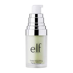 e.l.f, Tone Adjusting Face Primer - Small, Lightweight, Long Lasting, Silky, Smooth, Neutralizes Uneven Skin Tones and Redness, Preps Skin, Suitable For All Skin Types, 0.47 Oz