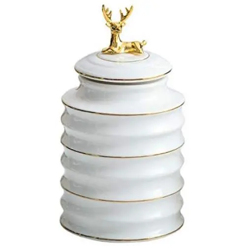 Contenants de stockage alimentaires étanches, Boîtes avec couvercle, Grands, Céramiques, Contenants pour céréales, Pot à biscuits, Idéal pour l'organisation de placards cuisine, Farine, Café, Bonbons, Quantités importantes, 3L/2L (Taille : 3L) Contenants de stockage alimentaires étanches, Boîtes avec couvercle, Grands, Céramiques, Contenants pour céréales, Pot à biscuits, Idéal pour l'organisation de placards cuisine, Farine, Café, Bonbons, Quantités importantes, 3L/2L (Taille : 3L)