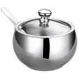 Bocal à Sucre UPKOCH avec Couvercle en Acier Inox, Rangement des Épices, Boîte de Conservation pour la Cuisine et la Maison Bocal à Sucre UPKOCH avec Couvercle en Acier Inox, Rangement des Épices, Boîte de Conservation pour la Cuisine et la Maison