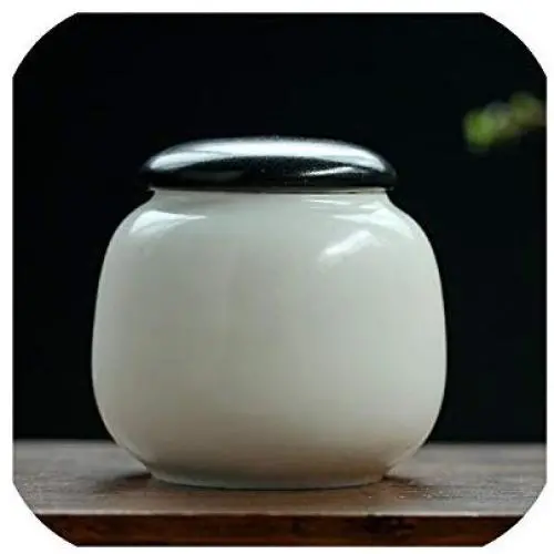 Boîte de rangement solide miniature pour thé, épices, aliments, bouteilles étanches, conserve en céramique, coffre de rangement pour sucre, wu xiang Boîte de rangement solide miniature pour thé, épices, aliments, bouteilles étanches, conserve en céramique, coffre de rangement pour sucre, wu xiang