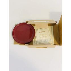 Longaberger Retired Woven Traditions 1 Pint Paprika Crock with Lid - Rare Find!