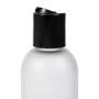 SHANY Frosted Plastic PET Cosmo Bullet Squeeze Bottle/Flip Cap Lid - Portable Liquid Container in Travel Size Bottle - BPA-Free - 2oz