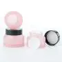 4Pcs Glass Containers Jars Reusable Empty Leak Proof Jar Pot Bottles Case with Inner Liner and Lid for Cream, Cosmetics, Salves, Scrubs, Beauty Aids (Translucent Pink, 50ml/1.67 oz) 4Pcs Glass Containers Jars Reusable Empty Leak Proof Jar Pot Bottles Case with Inner Liner and Lid for Cream, Cosmetics, Salves, Scrubs, Beauty Aids (Translucent Pink, 50ml/1.67 oz)