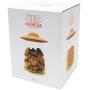 Suck UK SK STOREUFO1 UFO Food Containers with Lids | Cookie Jar | Glass Pantry Storage, One Size,