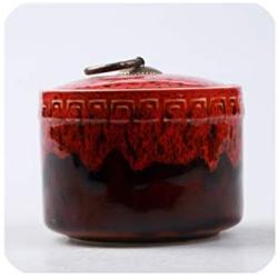 Kitchen Storage Box Jars For Spices Ceramic Tea Container Food Container Box Sugar Bowl Dry Fruit Storage Bottles Tea Caddy,Yaobianjixuehong