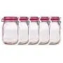 20 Pièces Récipients Réutilisables Mason en Verre avec Sacs et Fermeture Éclair pour Conservation des Fruits à Coques, des Biscuits, des Délices (500 ml) 20 Pièces Récipients Réutilisables Mason en Verre avec Sacs et Fermeture Éclair pour Conservation des Fruits à Coques, des Biscuits, des Délices (500 ml)