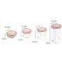 Storage Tank PP Plastic Transparent Sealed cans Food Storage Storage Tank (Color : C)