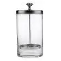 Baoblaze Clear Portable Barber Salon Manicurist Tool Sanitizing Disinfecting Glass Jar Durable - S Baoblaze Clear Portable Barber Salon Manicurist Tool Sanitizing Disinfecting Glass Jar Durable - S