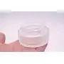 Glasbehälter für Kosmetikcreme, 100g/100ml/3.4oz, Auffüllbar, mit Bambuschüchen und Innenfolie für Reisen, DIY, Augen Make-up, ätherische Öle.