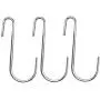 JUSTDOLIFE 20 Stück Hängehaken, Heavy Duty Stahl S-förmiger Haken, für Küche und Badezimmer