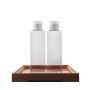 3PCS Empty Clear Refillable Plastic Toner Lotion Cleanser Bottle Jars Travel Cosmetic Storage Container Packing Holder Organizer for Makeup Water Essential Oil Shampoo Shower Gel (250ml/8oz)