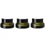 3 Bouteilles en Verre Vert Remplaçables de 15 ml pour Cosmétiques, Pot de Remplissage Incliné avec Bouchon Noir pour DIY Cosmétiques 3 Bouteilles en Verre Vert Remplaçables de 15 ml pour Cosmétiques, Pot de Remplissage Incliné avec Bouchon Noir pour DIY Cosmétiques