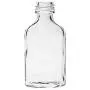Viva Haushaltswaren 20 ml für 50 Mini Glasflaschen mit Schraubverschluss zur Selbstbefüllung inkl. Fülltrichter Durchmesser 5 cm