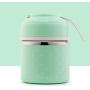 Thermos Food Jar Multi-storey Thermos Stainless Food Flask,Leakproof Insulated Food Containers (Color : Green, Size : 780ML)